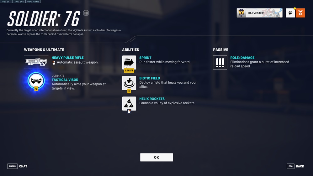 Soldier 76 Abilities in Overwatch 2