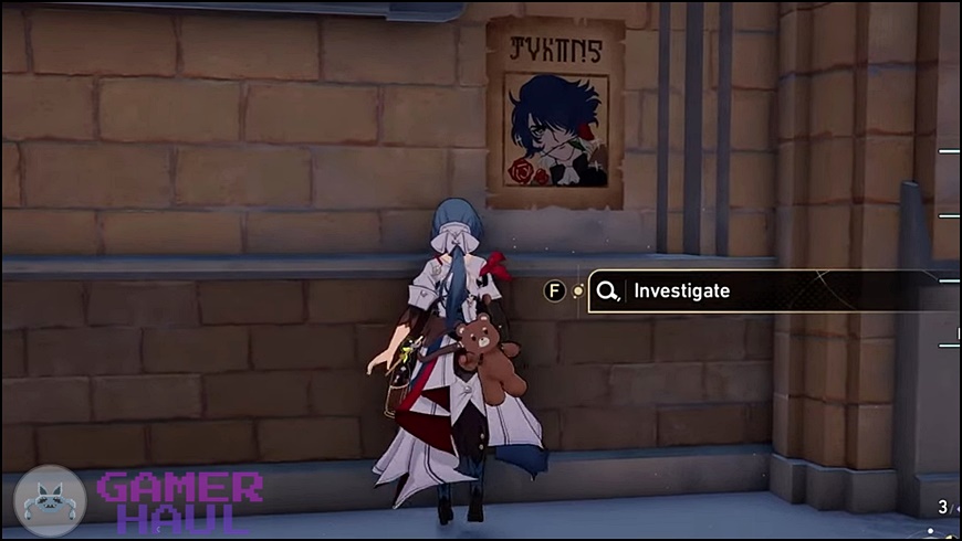 Sampo First Wanted Poster Location Honkai Star Rail