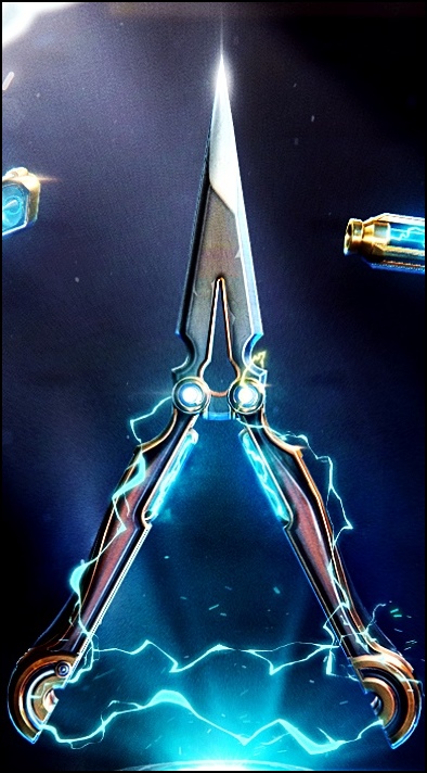 Magepunk 3.0 Butterfly Knife - Sparkswitch Melee PNG