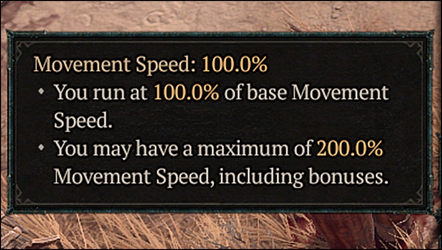 Rogue Movement Speed Stat in Diablo 4 (D4)