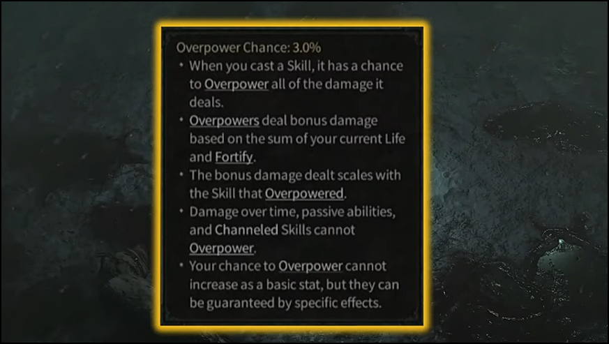 What Is Overpower Damage In Diablo 4 Gamer Haul   Overpower Chance D4 